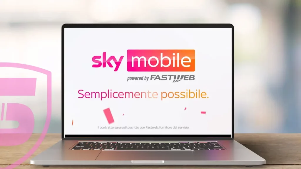 Sky Mobile, logo e slogan "semplicemente possibile"